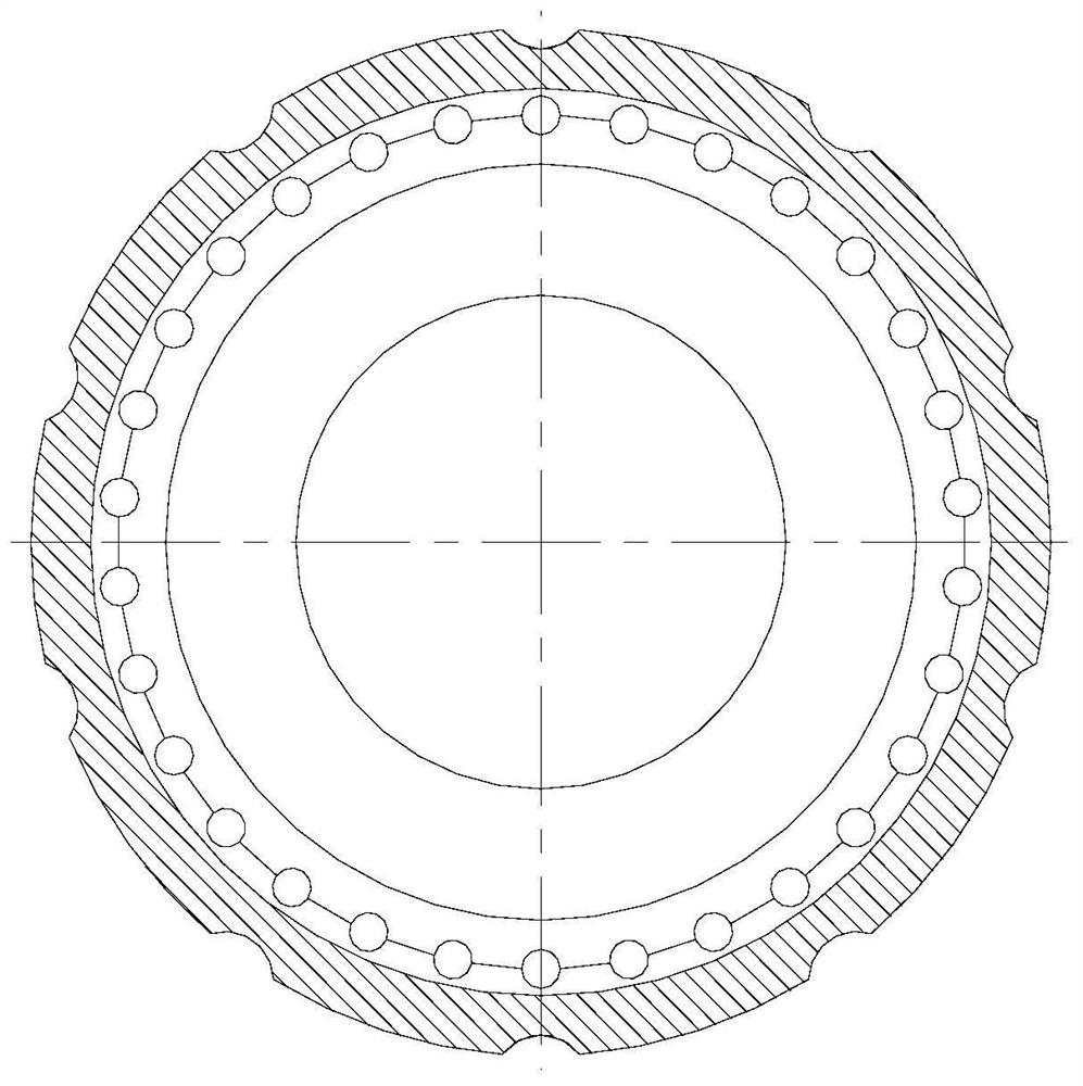 Bearing pedestal structure with cooling inner runner for turbine pump