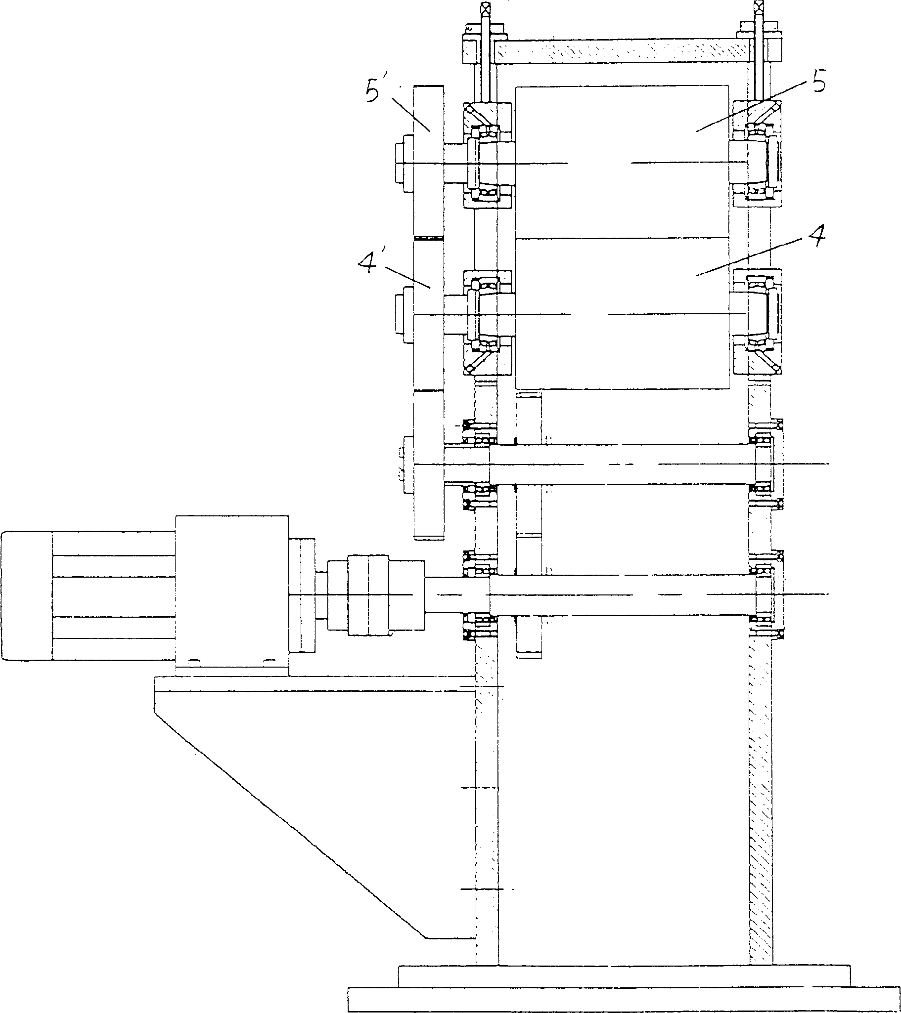 Production method of paper incense coil