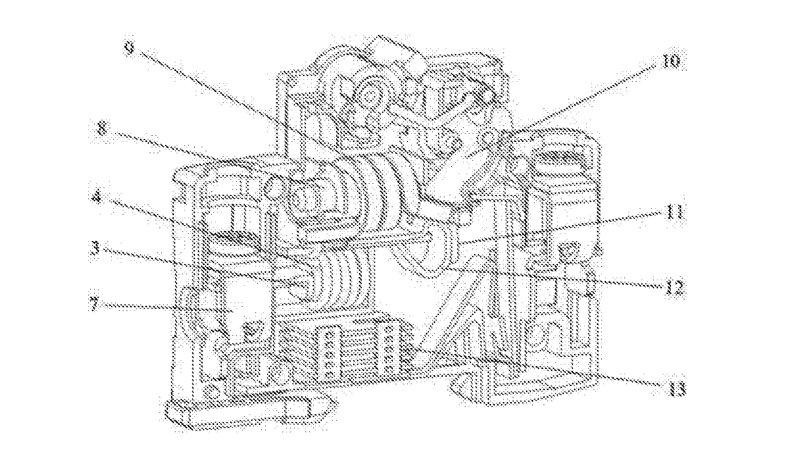 Circuit Breaker for hierarchically controlling short-circuit current and trips