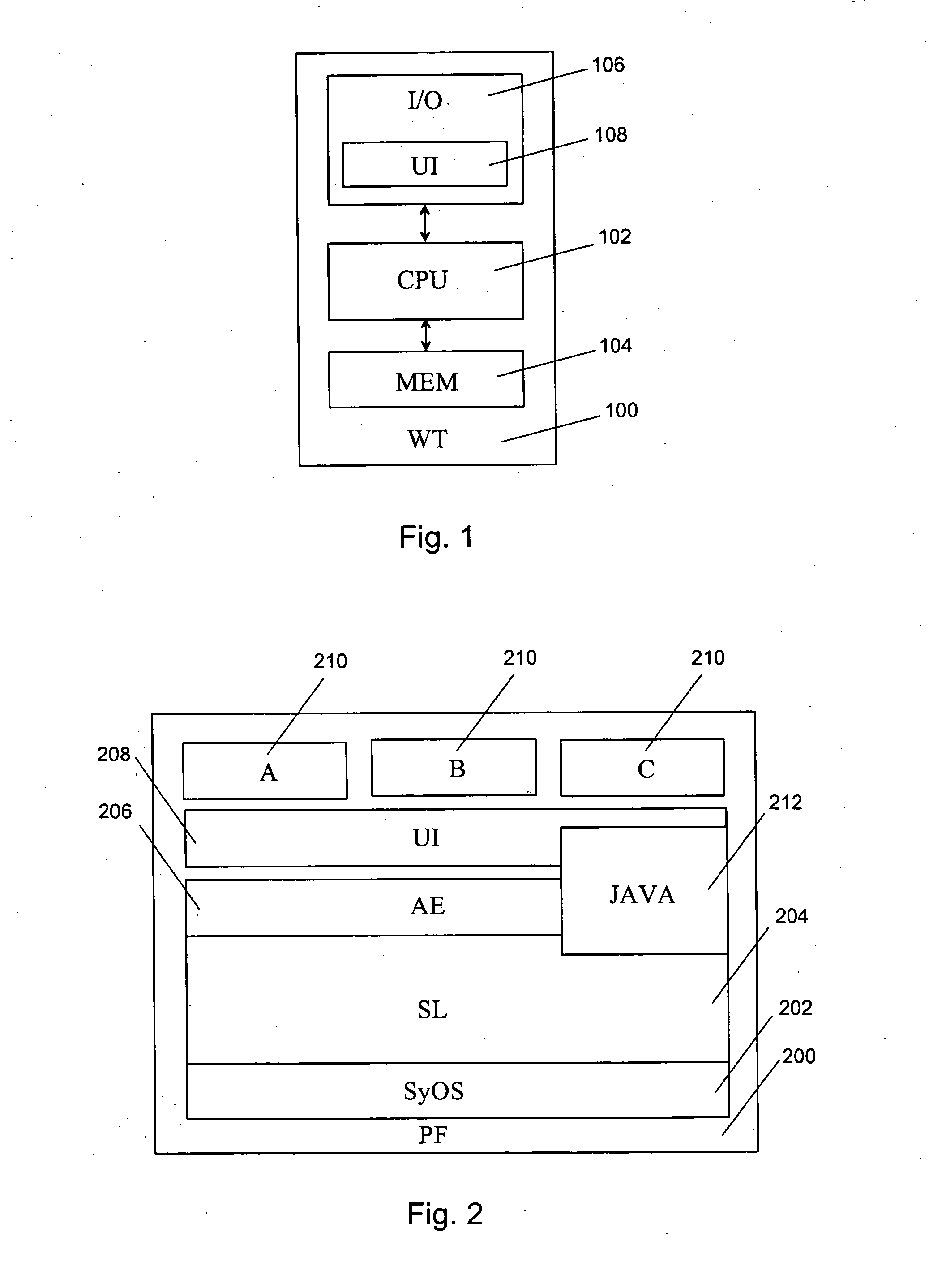 Method for processing status information on determined functions in wireless terminal device