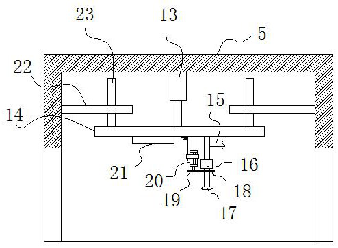 Freezing device for sneaker processing