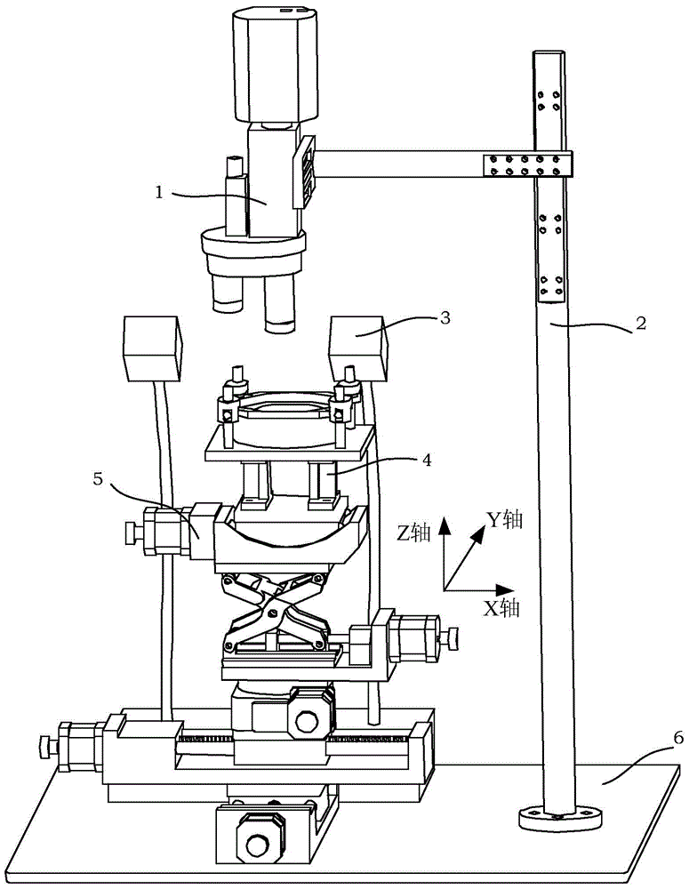 A fiber optic gyroscope optical path nondestructive testing device