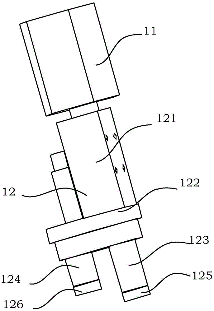 A fiber optic gyroscope optical path nondestructive testing device