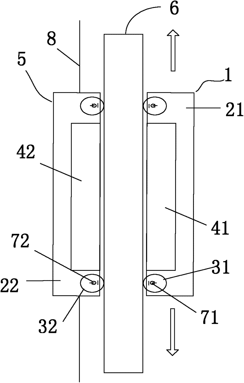 Hollow glass with built-in sun-shading curtain