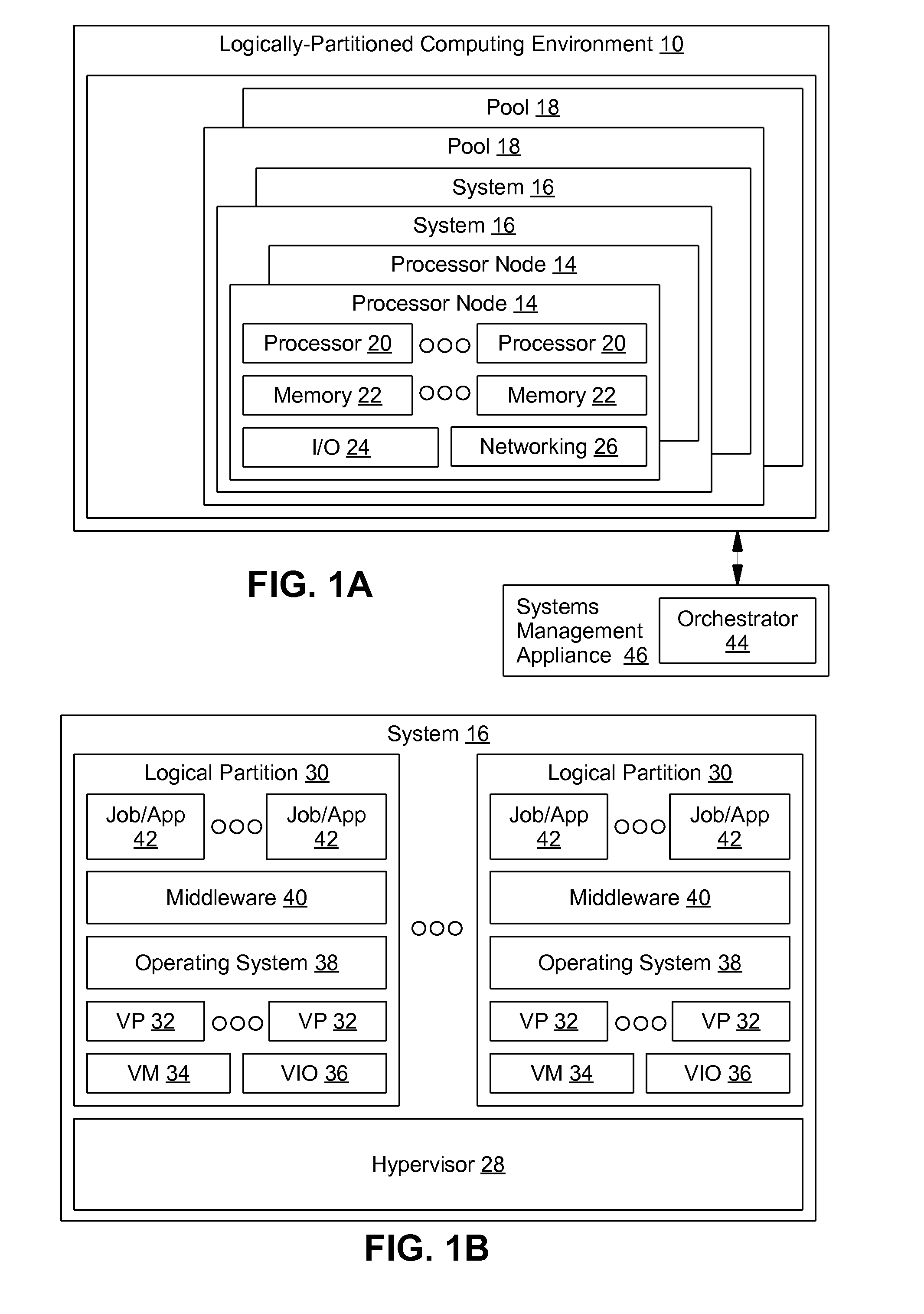 Event-driven reoptimization of logically-partitioned environment for power management