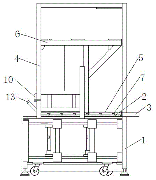 Quick-change mechanism for die replacement of welding machine