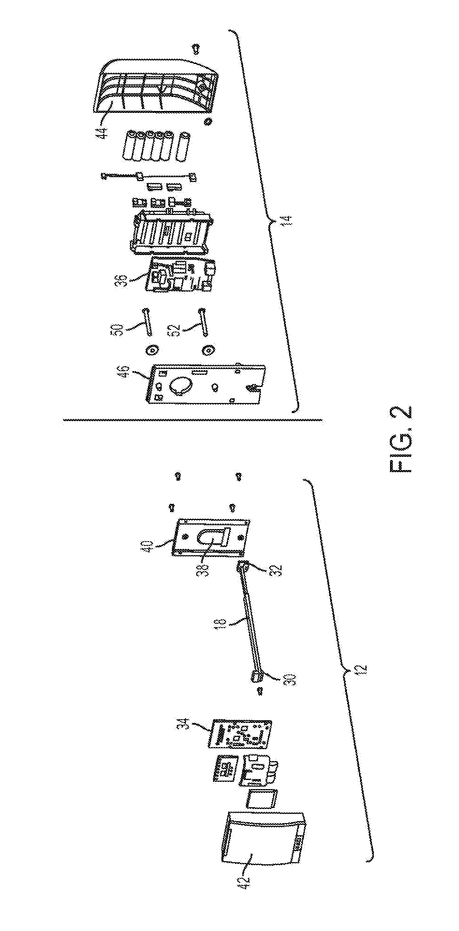 Fire actuated release mechanism to separate electronic door lock from fire door