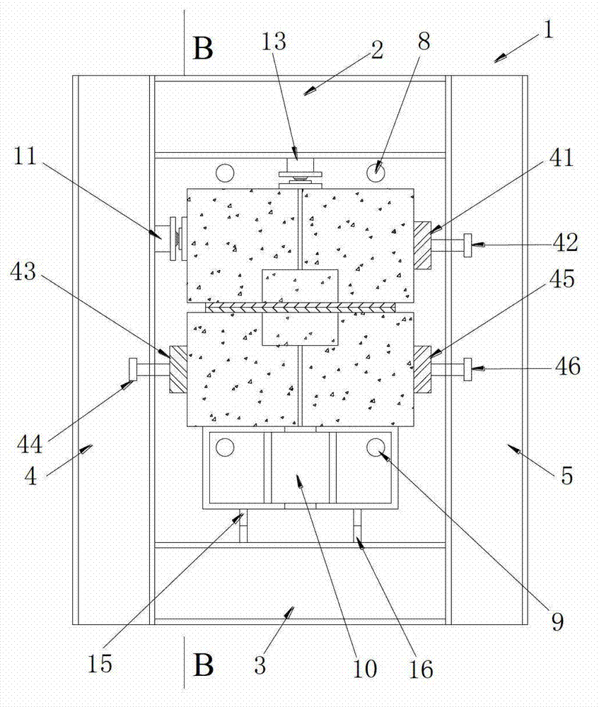 Waterproof ability testing system of three-directional loaded shield tunnel duct piece joint seam