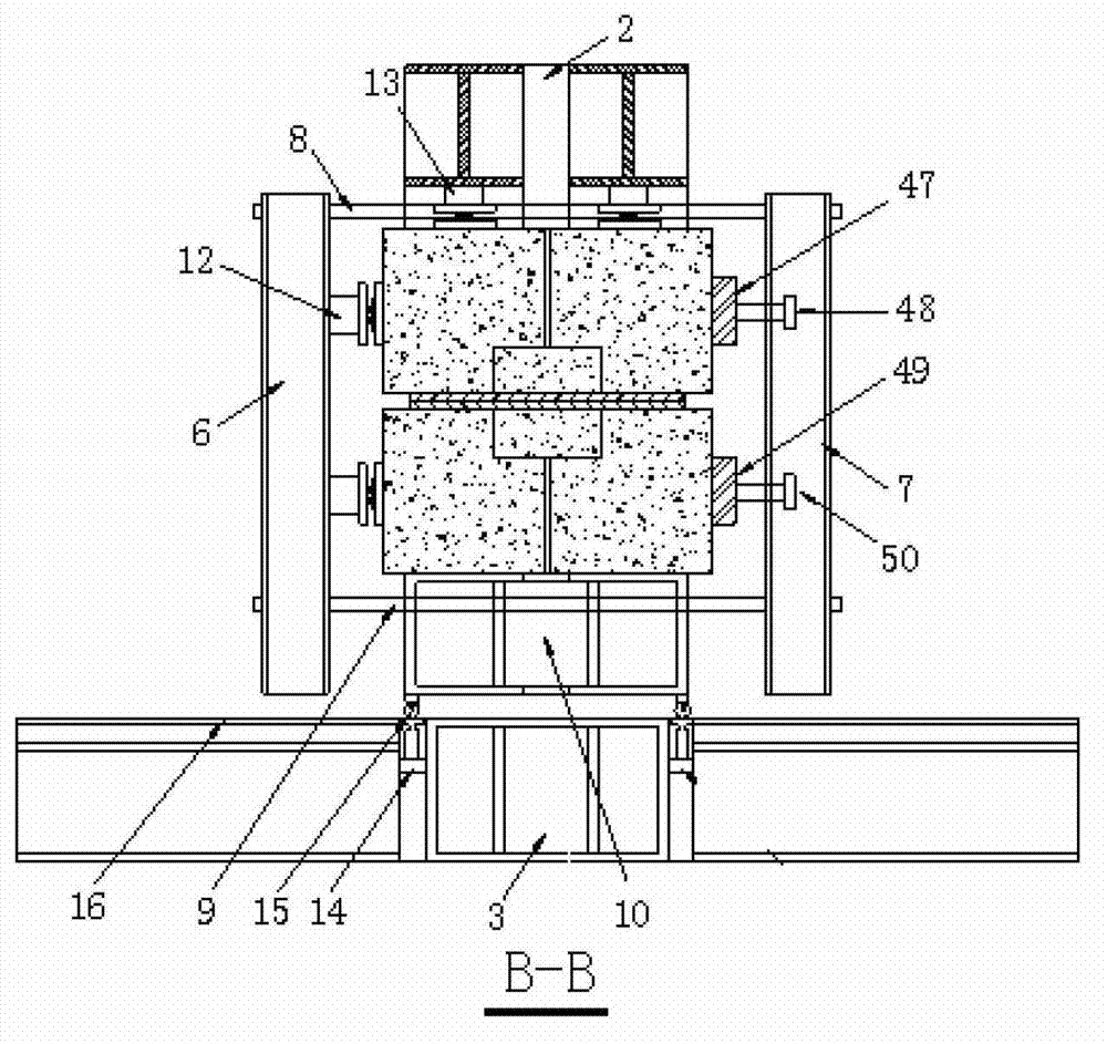 Waterproof ability testing system of three-directional loaded shield tunnel duct piece joint seam