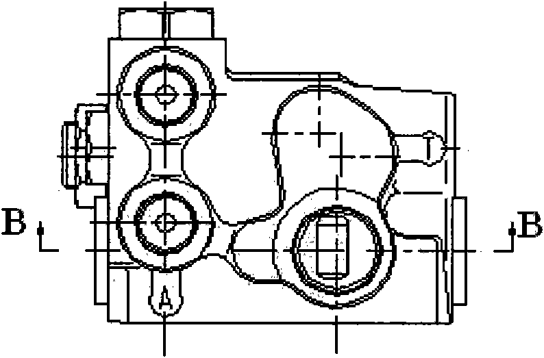 Accumulator replenishing valve of full-hydraulic braking system of engineering machinery