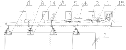 Uniform-feeding pigsty structure