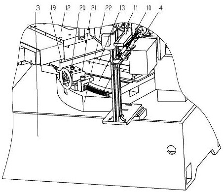 Grinding machine for fine conical surface of air valve