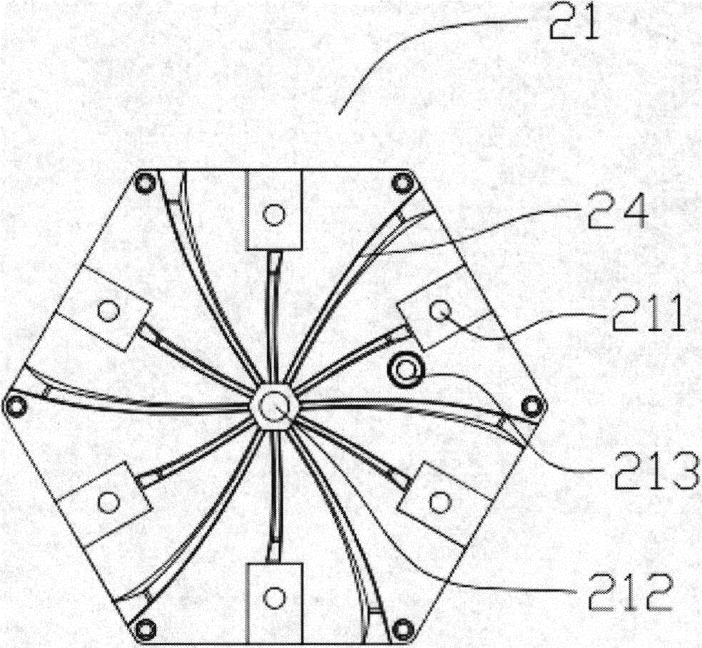 LED module assembly of lamp and mining lamp with module assembly