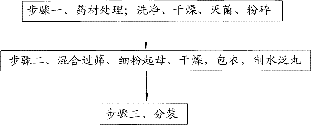 Chinese prepared medicine for treating chronic gastritis and gastroduodenal ulcer and preparation method thereof