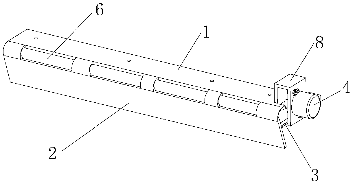 Air guide mechanism and air conditioner indoor unit