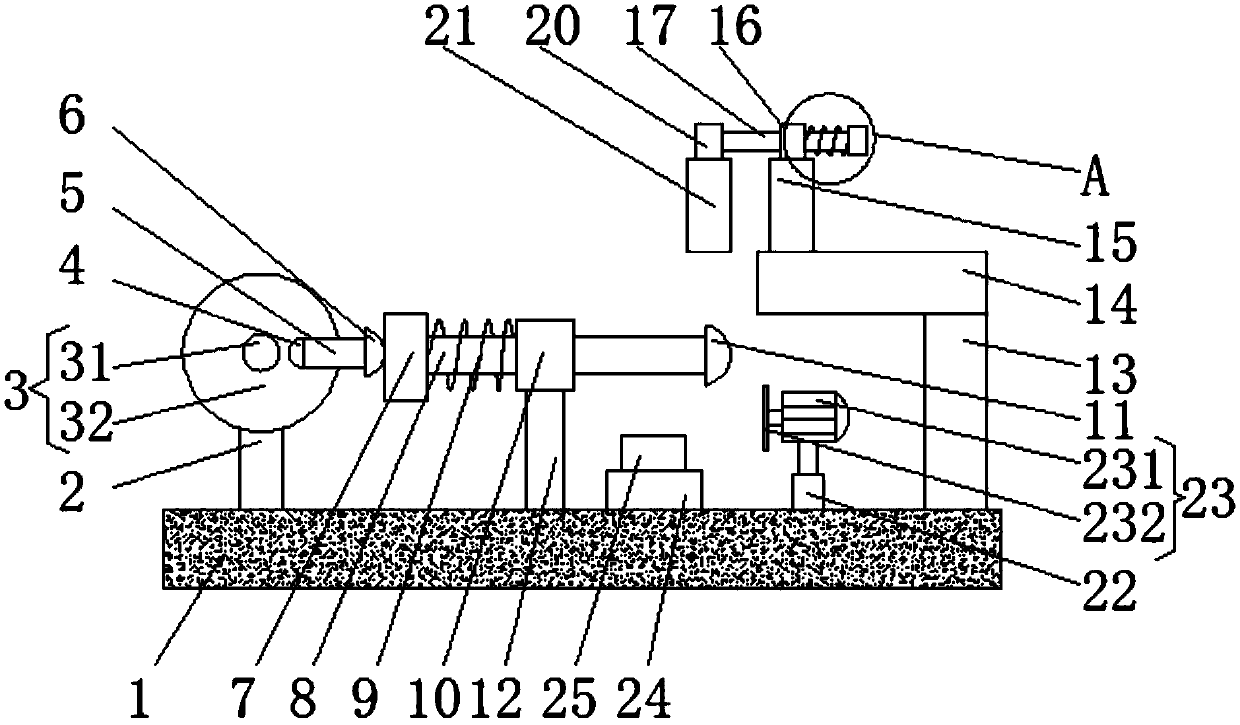 Cutting device capable of conveniently bending pin