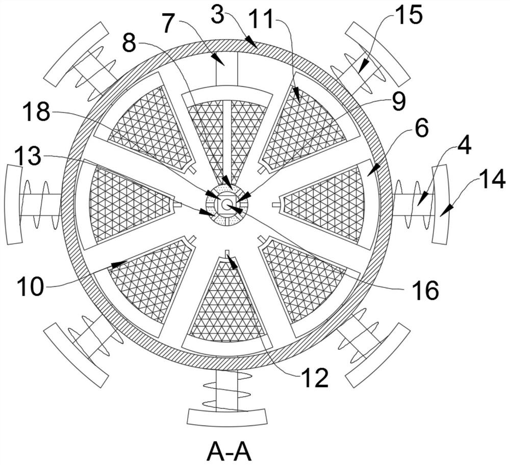 A kind of air intake pipe applied to centrifugal fan