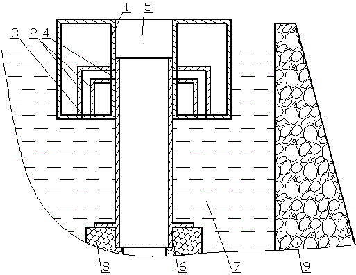 Safety and environmental-protection device for water drainage of paddy field