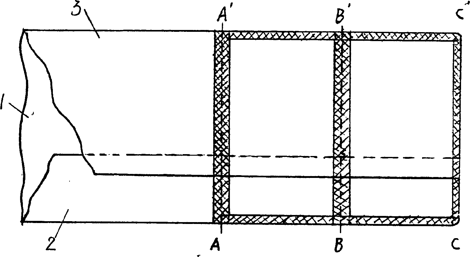 Novel pillowcase processing technology