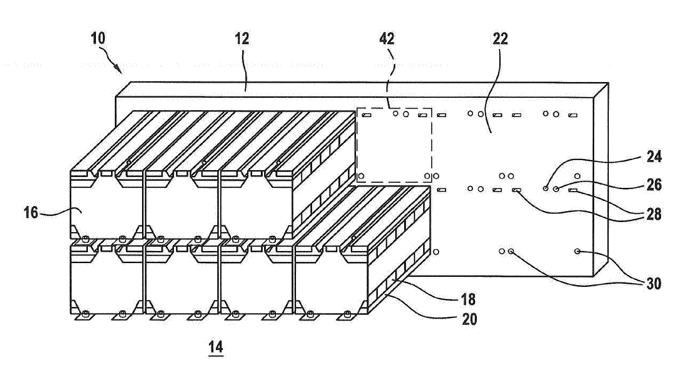 Battery System, Motor Vehicle Comprising said Battery System, and Method for Producing a Ready Status for a Motor Vehicle Comprising said Battery System