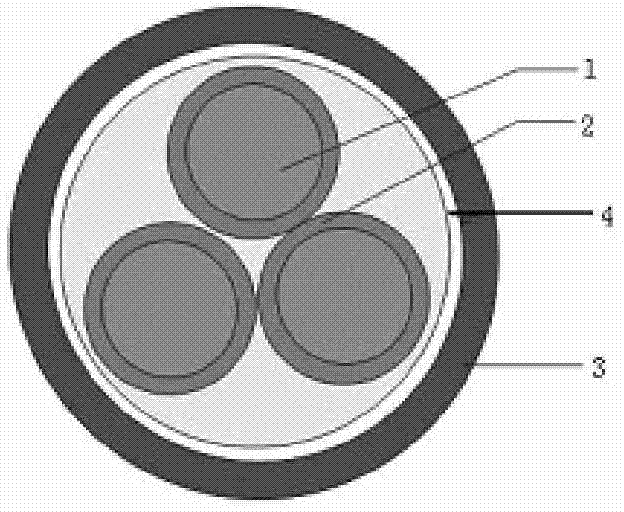 Fire-resistant silicon rubber and preparation method thereof and cable