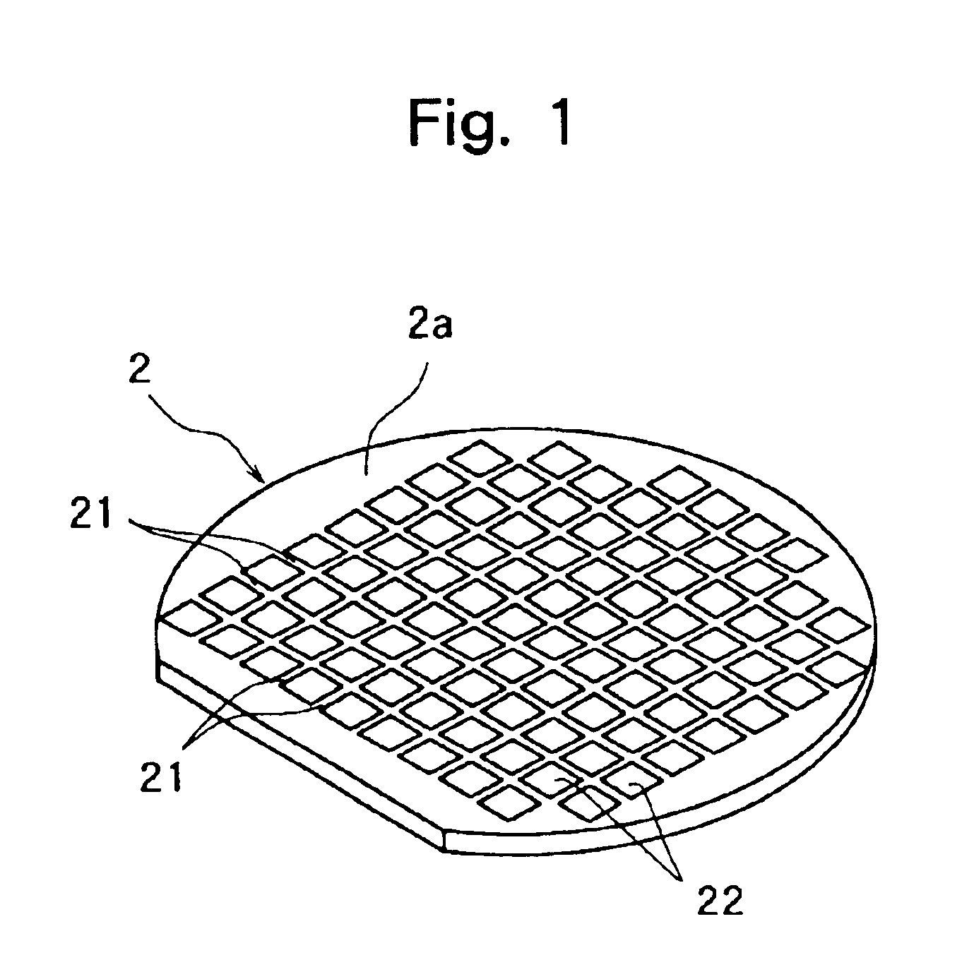 Process for manufacturing a semiconductor chip