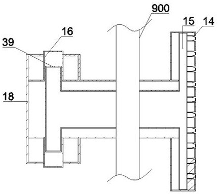 Bridge pier crack width detecting, classifying and marking equipment