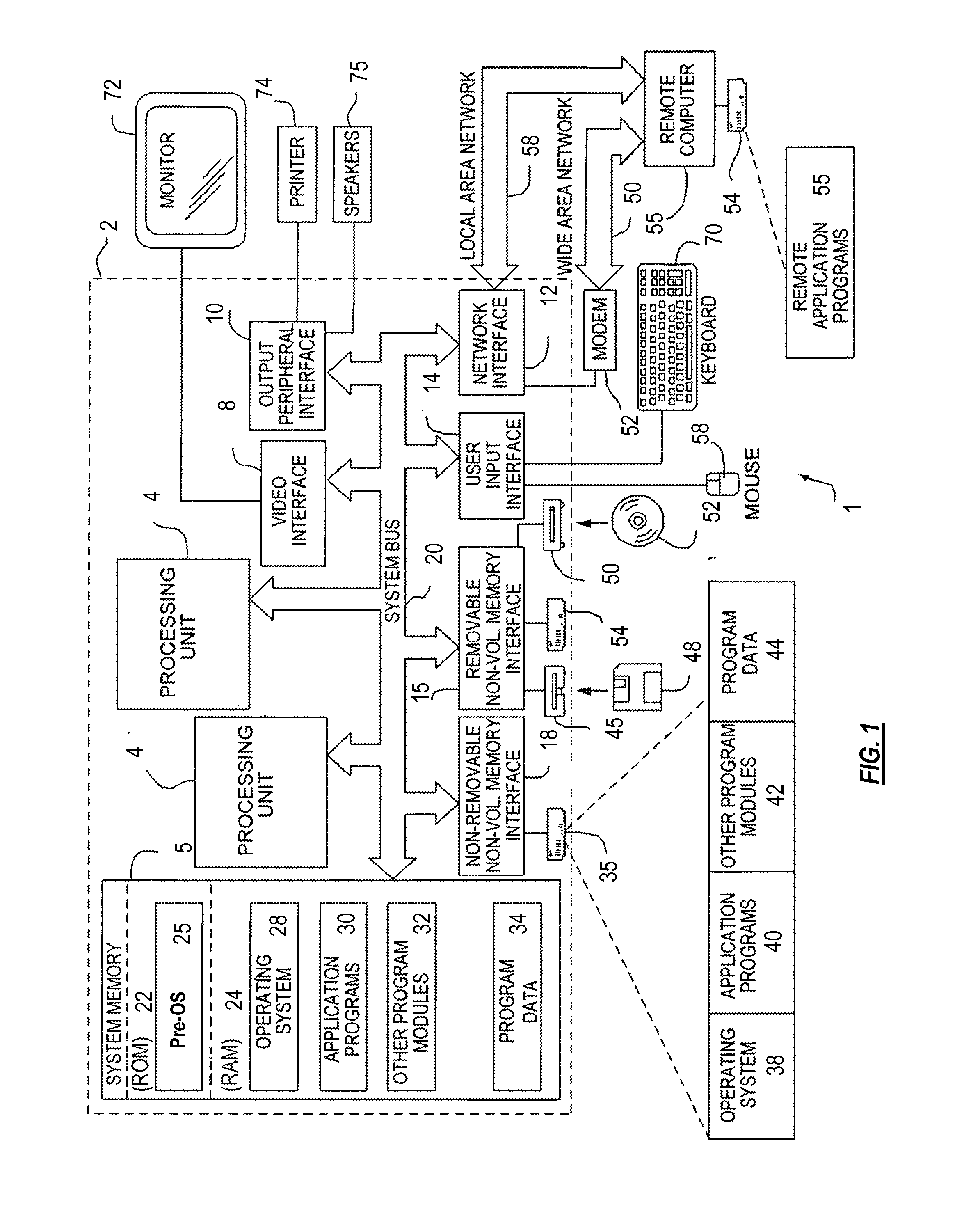 Firmware-level security agent supporting operating system-level security in computer system