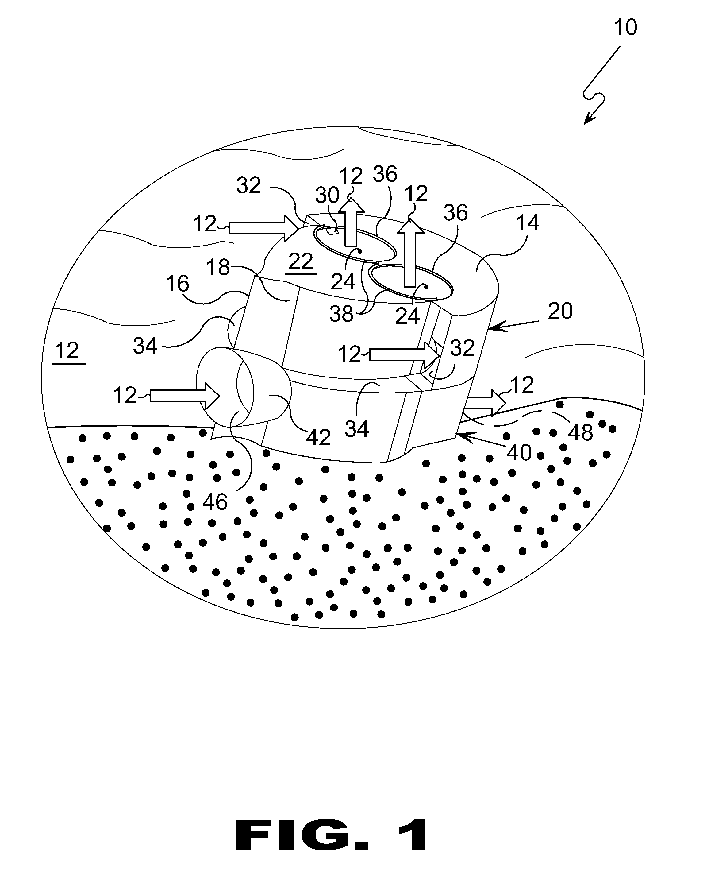 Hydro vortex enabled turbine generator