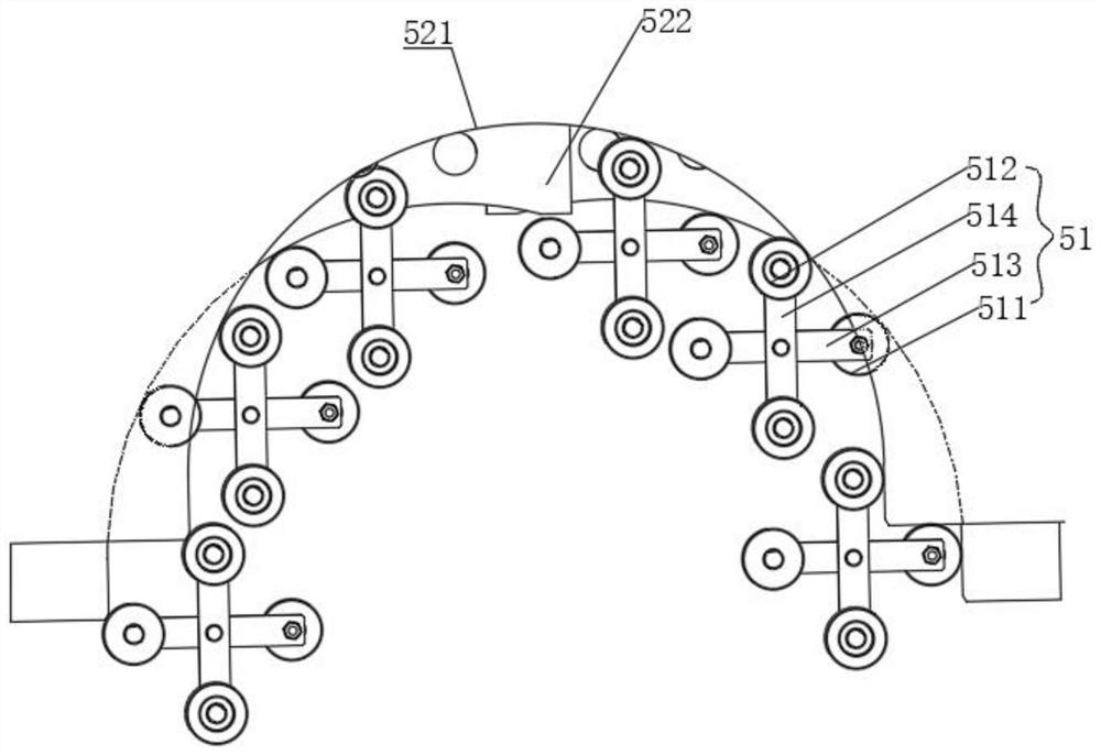 Continuous vertical automatic conveying device