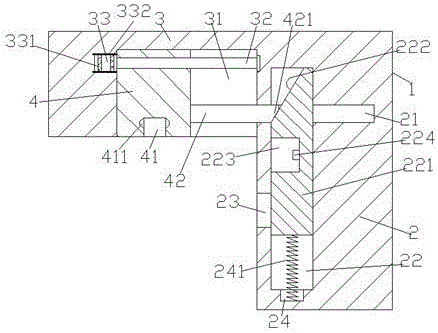 Convenient concrete stirring device