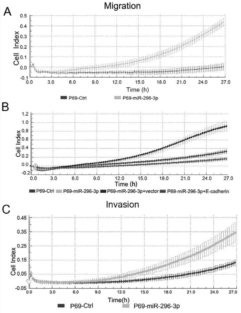 Application of miR-296-3p to preparation of kit for diagnosing prostate cancer generation or migration