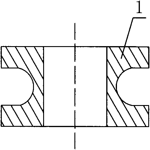 Processing device of thin-diameter thin-wall metal elbow