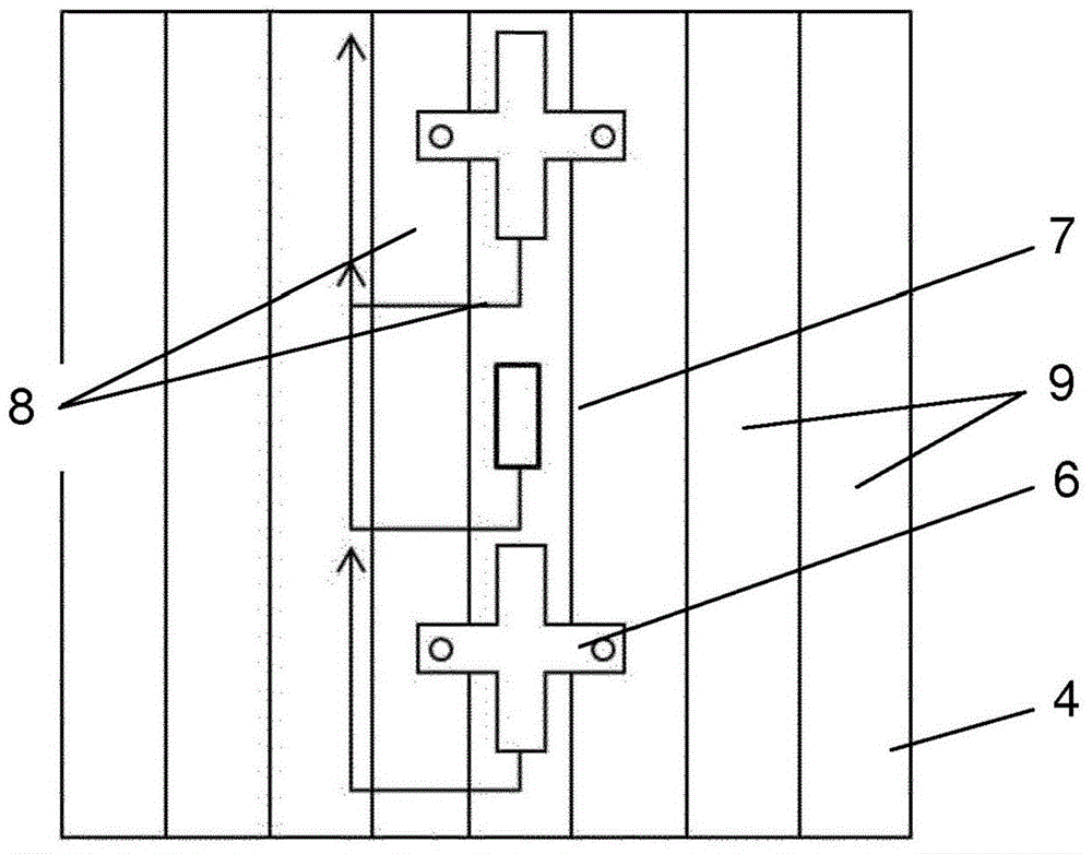 Method and device for measuring levels of cast-iron and slag in a blast furnace