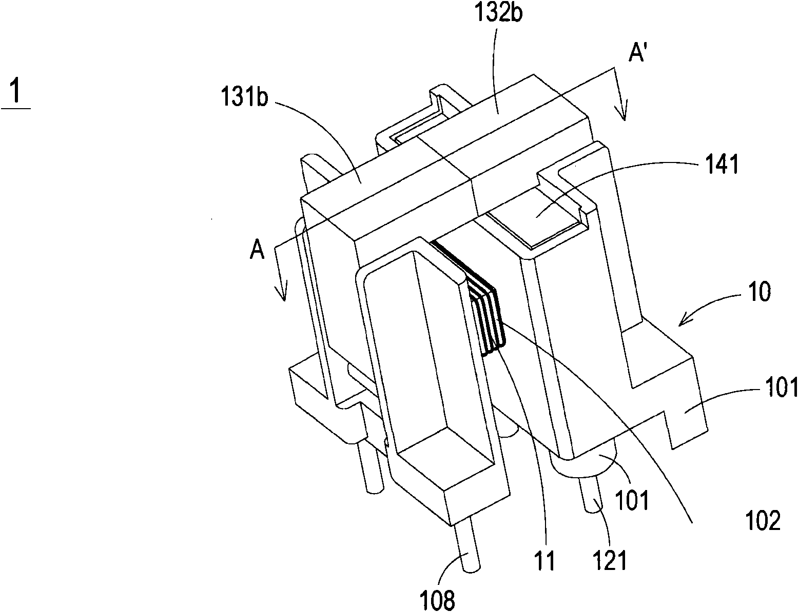 Current transformer structure