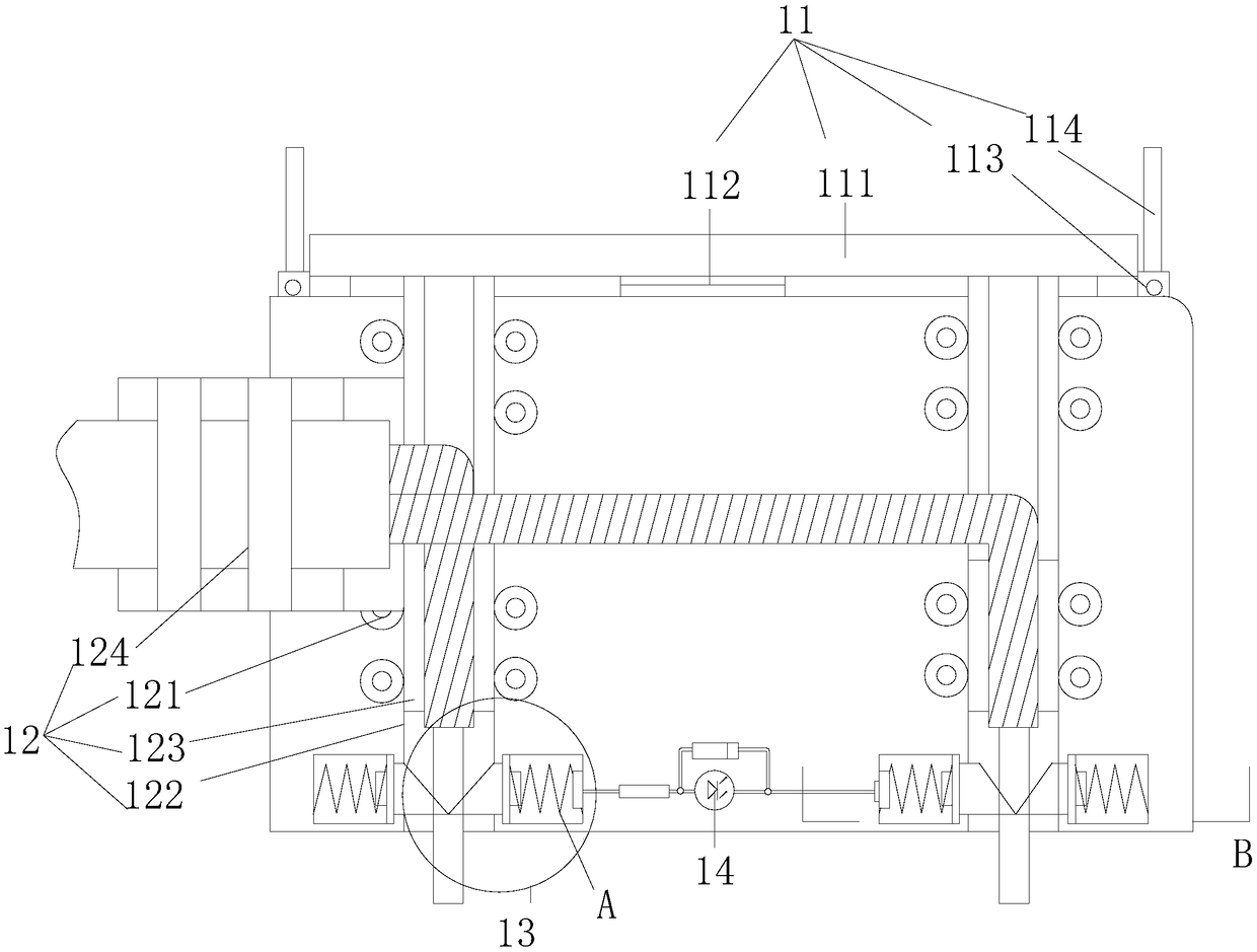 A household bus double-pole double-throw circuit breaker live safety replacement base