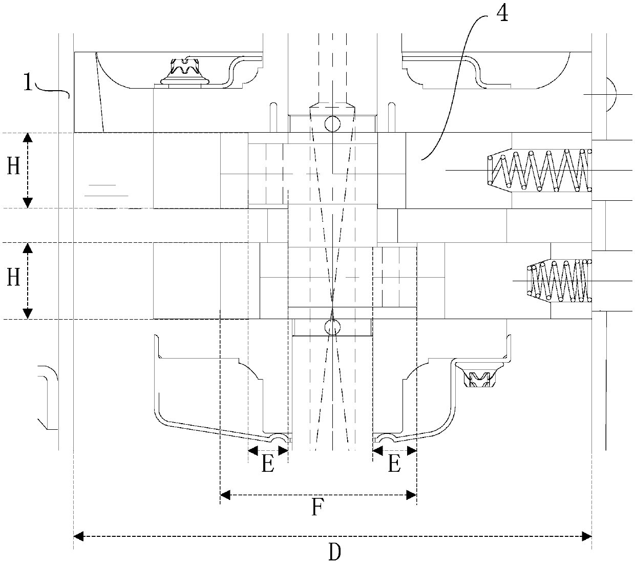 Double-cylinder compressor