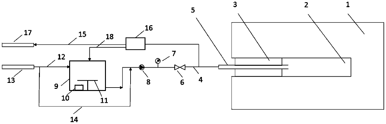 A Coal Seam High Pressure Hydrothermal Resistance Chemical Method