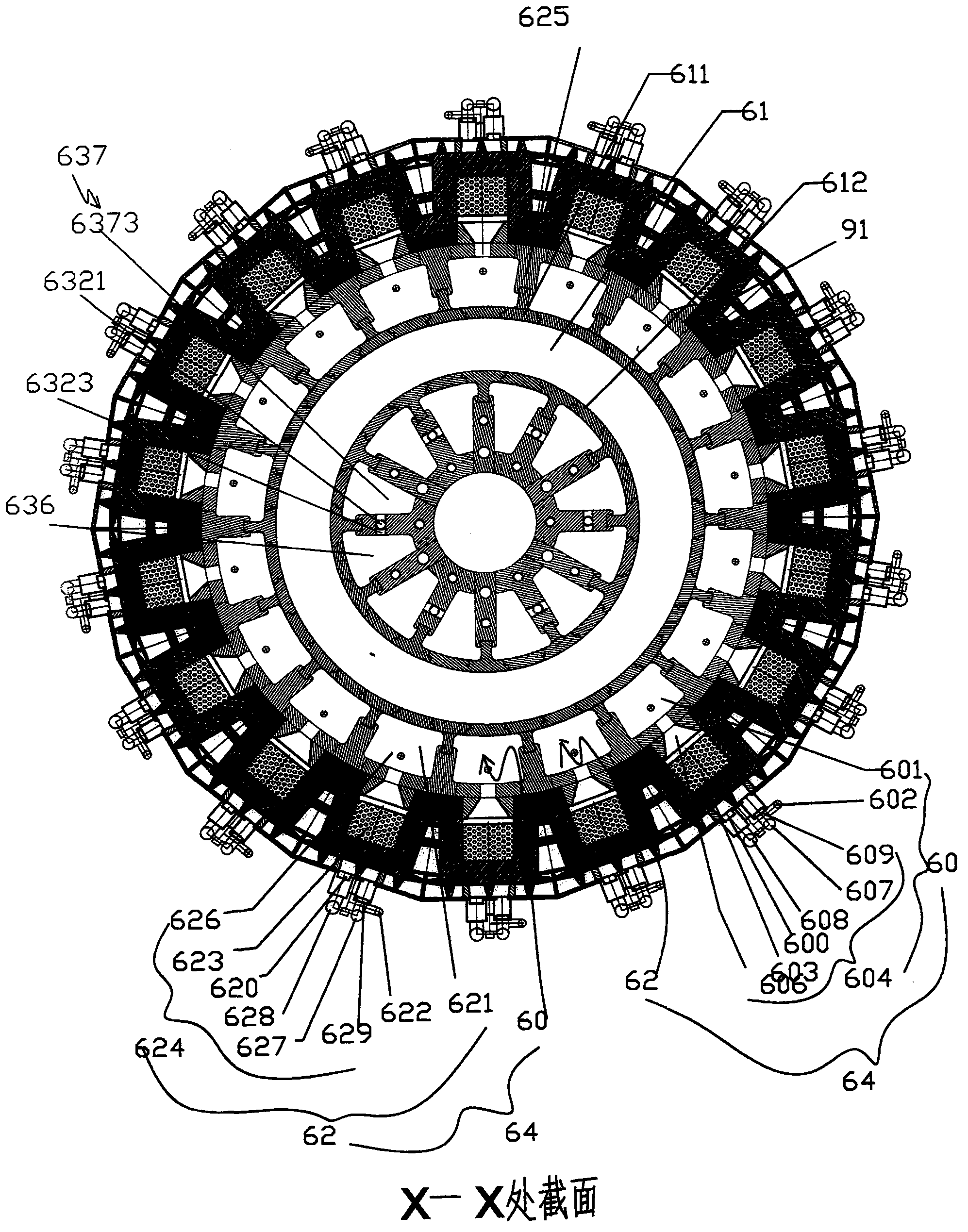 Heat storage and heat exchange method for coal pyrolysis furnace combustion heater