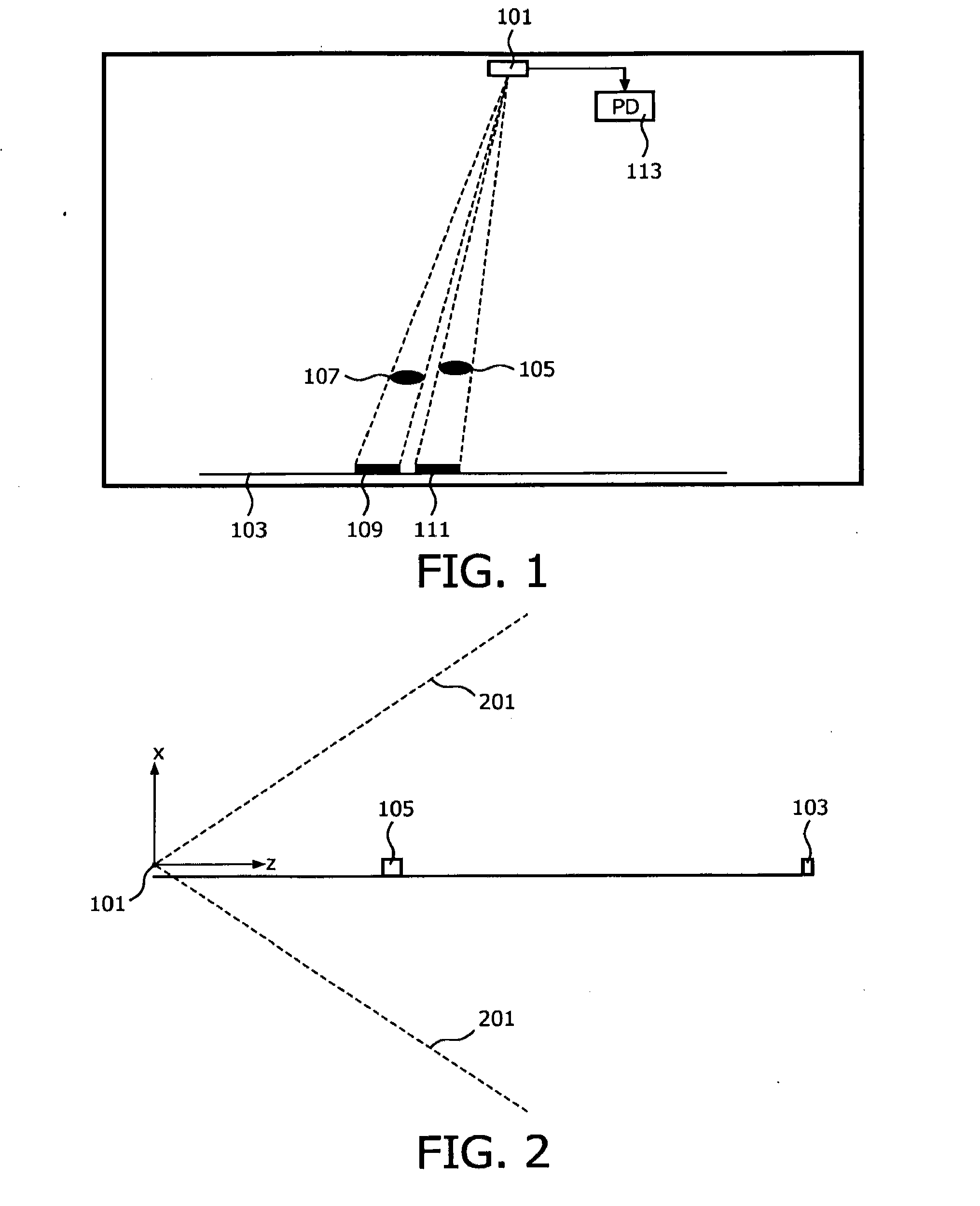 Determination of a position characteristic for an object