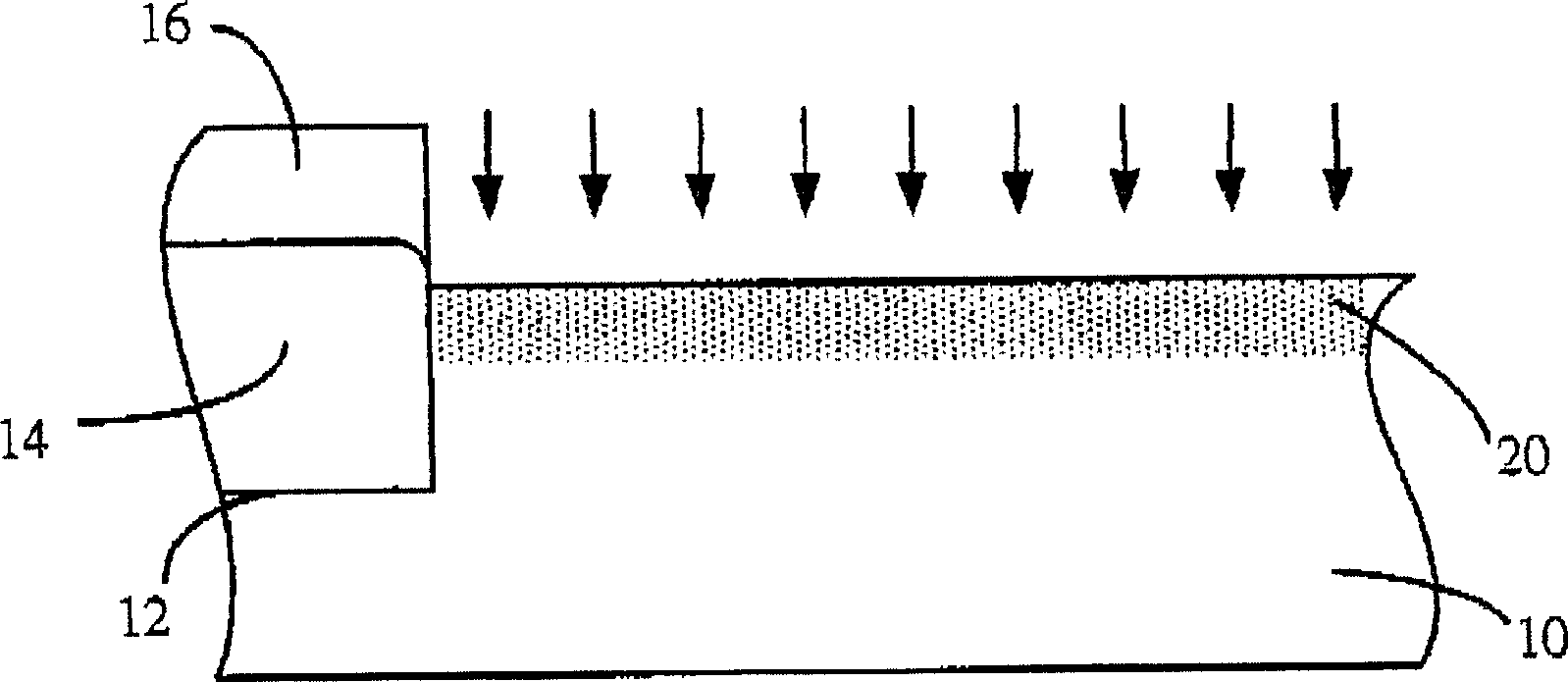 Structure of channel shielded Rom memory unit and producing method thereof