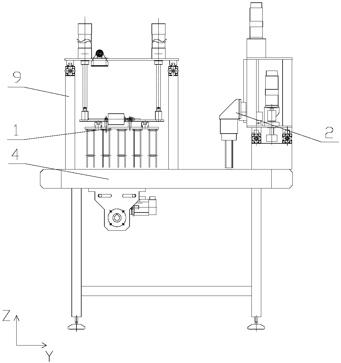 Automatic detection experimental equipment for current transformer