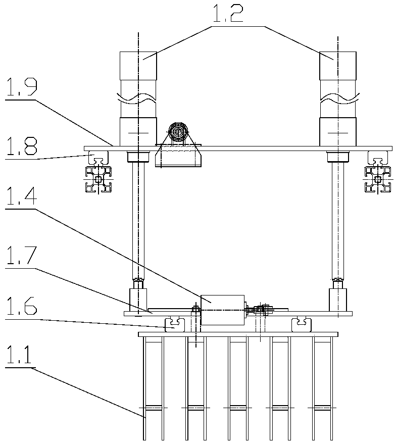 Automatic detection experimental equipment for current transformer