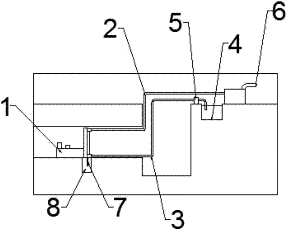 Drilling cleaning circulation equipment and installation method of steel pipe column in pilot tunnel