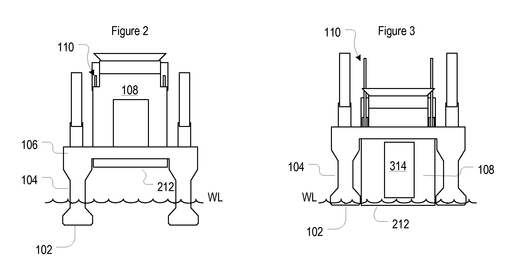 Method and Apparatus for Ballast-Assisted Reconfiguration of a Variable-Draft Vessel