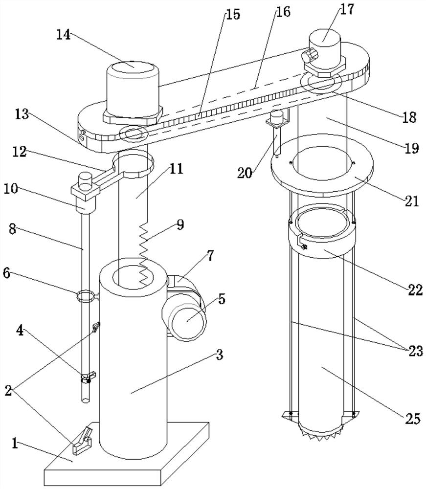 An automatic measuring device and method for river and lake ice