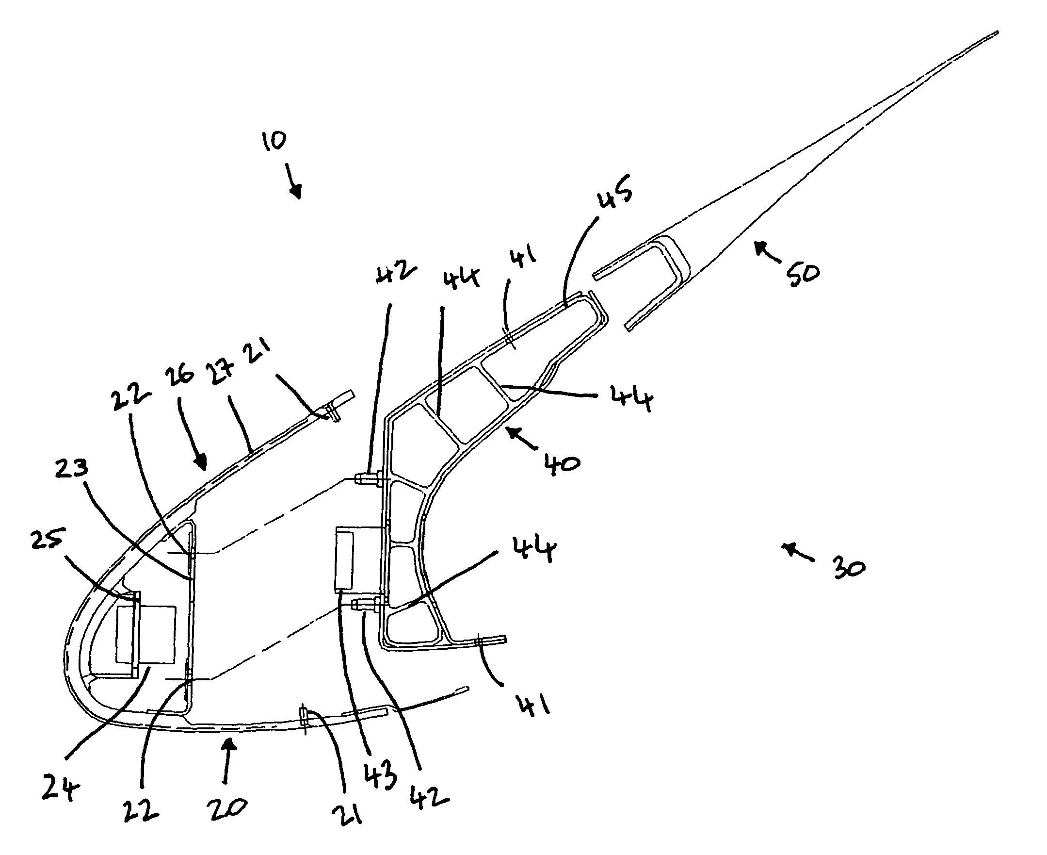 Aircraft wing slat