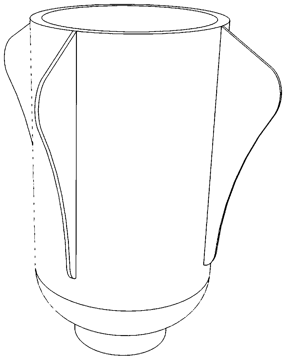 High-space resolution composite electrode cross detection method