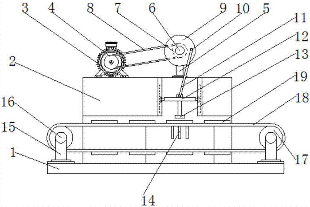 Surface marking device for processing mechanical parts