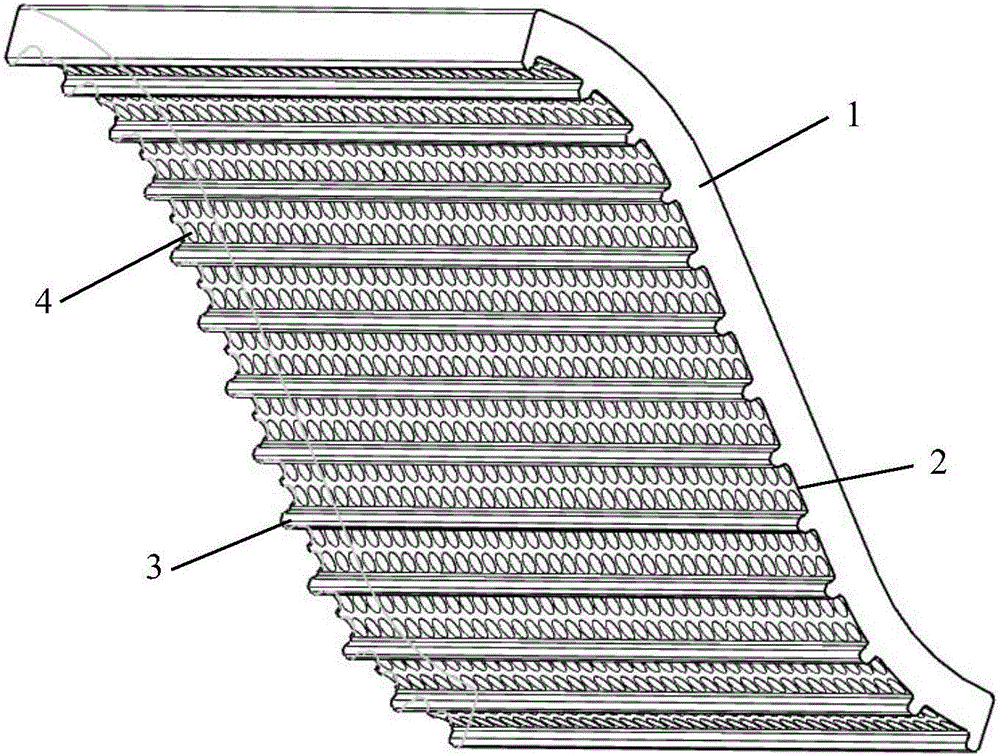 Underwater noiseless, drag-reducing and antifouling bionic housing